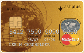 Cash plus card gold