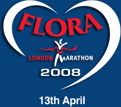 London marathon 2008 Flora