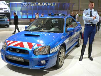 Subaru police france