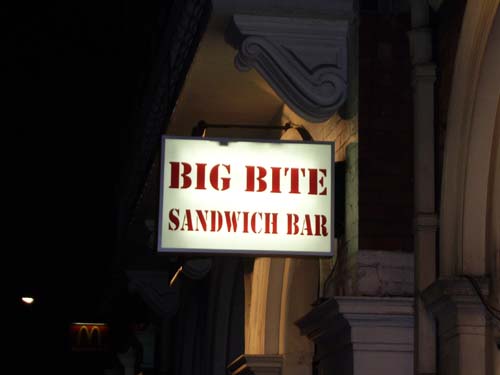 Big Bite sandwich bar